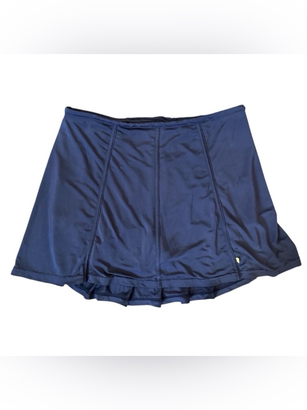 PURE LIME athletic skirt with built in shorts, size *L